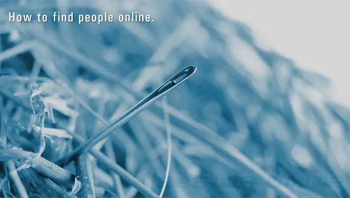 How to find people online. From Martin Investigative Services. (800) 577-1080