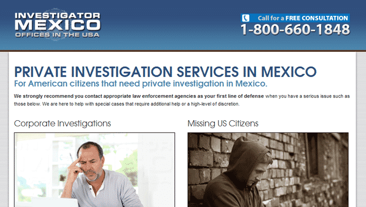 Private investigation services in Mexico from Martin Investigative Services. (800) 577-1080