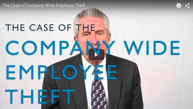 The Case of Company Wide Employee Theft. Video. Martin Investigative Services. (800) 577-1080
