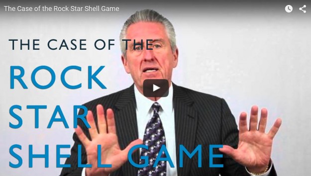 The Case of the Rock Star Shell Game. Video. Martin Investigative Services. (800) 577-1080